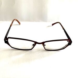 Jean LaFont Paris Eyeglasses Helene 628 Framce Frames Only Red 52-18-133